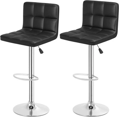 Bar Stools Set of 2，Barstools Swivel Stool Height Adjustable . - Image 1 of 4