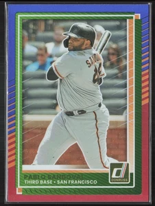 2025 Donruss #95 Pablo Sandoval rosso e blu - Foto 1 di 2