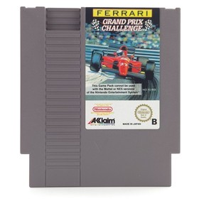 Nintendo NES Spiel: Ferrari Grand Prix Challenge - Modul Schutzh&uuml;lle (PAL-B NOE)