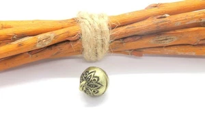 Lot 3 Fermoirs aimantés rond métal bronze antique - Foto 1 di 2