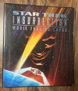 ALBUM RACCOGLITORE SKYBOX STAR TREK INSURRECTION 1998 per CARTE COLLEZIONABILI FILM - Foto 1 di 4
