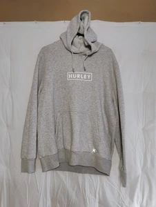 Hurley Kapuzenpullover Erwachsene Large grau Hoodie Pullover Strand Freizeit - Bild 1 von 13