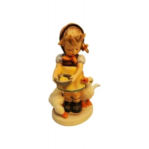 Hummel Figurine Be Patient Goebel West Germany 6.5 Inch Girl Ducks 197/1  - Picture 1 of 4