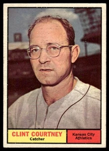 1961 Topps #342 Clint Courtney Kansas City Athletics EX-EXMT 48224 - Picture 1 of 2