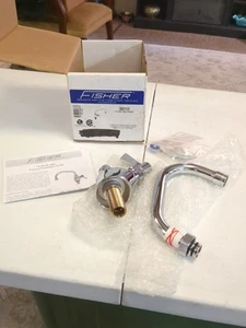 Fisher 3010 Deck Mounted Faucet with 6" Swing Nozzle, 2.2 GPM - Picture 1 of 5