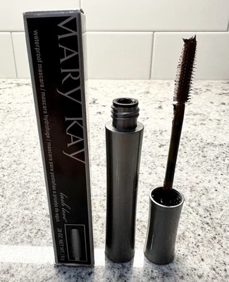 MARY KAY LASH LOVE WATERPROOF MASCARA BROWN 0.28 oz NEW 044466 - Image 1 of 4