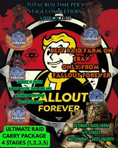 Fallout 76 PC RAID Carry Service |4 Stage Completion (1,2,3,5) | MAX Rewards 40x - Bild 1 von 2