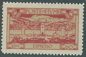 1923 FLUSS ESPRESSO SAN VITO UND VERSCHIEDENE THEMEN 60 CENT POSTFRISCH ** - US20-6 - Bild 1 von 1
