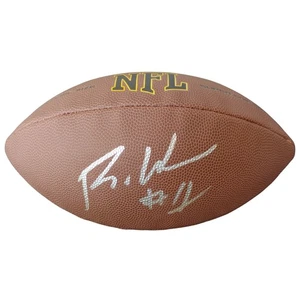 Rachaad White Signed Wilson NFL Football Tampa Bay Buccaneers BAS Exact Proof - Picture 1 of 9