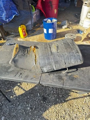 02 Honda Recon 250 OEM asiento necesita cubierta Foto 1 de 4