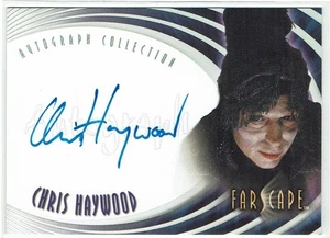 Farscape Through The Wormhole Autograph A63 Chris Haywood as Kyvan Auto - Picture 1 of 2