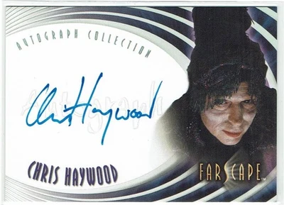 Farscape Through The Wormhole Autograph A63 Chris Haywood as Kyvan Auto - Image 1 of 2