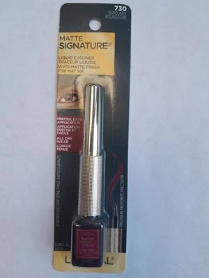 New in Box Loreal Matte Signature Burgundy Liquid Eyeliner - Image 1 of 2
