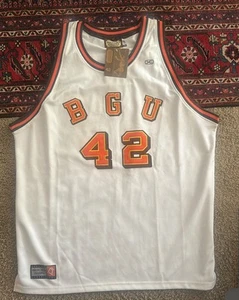 NWT Men's 5XL Hardwood Legends Nate Thurmond Bowling Green Falcons #42 Jersey - Picture 1 of 5