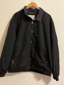 St. John's Bay  Black  Men's Bomber Jacket Size XXL - Picture 1 of 13