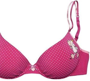 NEU SÜSSER SOFTSCHALEN BÜGEL BH PUSH UP SCHÄFCHEN 75 80 85 C NICI pink *110182 - Picture 1 of 4