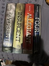 Divergent Series Four-Book Box Set: by Veronica Roth HARDCOVER New Unwrapped