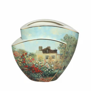 Goebel Vase Claude Monet - Das Künstlerhaus, Artis Orbis, Porzellan, 29 cm - Bild 1 von 6