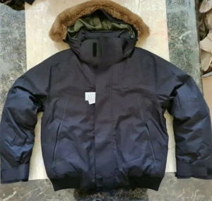 NEW mens LACOSTE DOWN parka jacket waterproof hooded size 58 uk XL RRP £390 - Picture 1 of 11