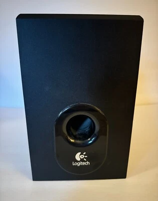 Logitech X-230 S0123A Subwoofer - Nero con cavo di alimentazione - Senza altoparlanti - Funzionante - Immagine 1 di 4