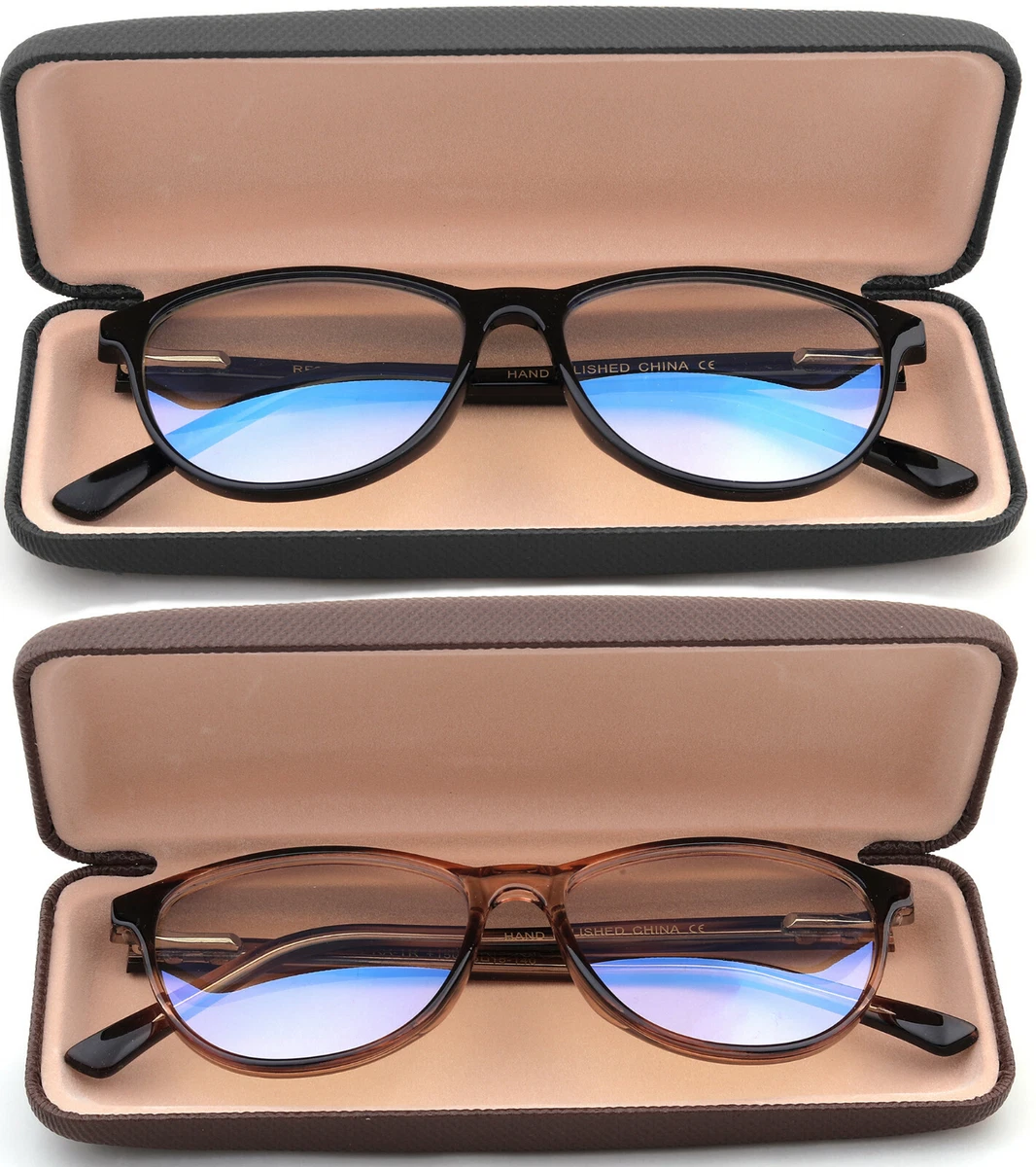 VITENZI Gafas De Lectura Progresivas Plegables Para Mujeres Y Hombres Lector De Computadora Con Bloqueadores De Luz Azul Ventilador