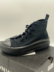 Converse Chuck Taylor All Star Move High Damen Turnschuhe Sportschuhe schwarz 32 - Bild 1 von 5
