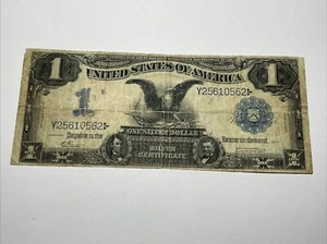 1899 $1 Silver Certificate FR-229a - Black Eagle - Key Note - Picture 1 of 2