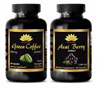Anti-aging pill - ACAI BERRY – GREEN COFFEE GCA800 COMBO - green coffee oil diet