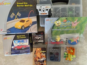 Zip Zaps Micro RC RadioShack Car Lot Bodies Parts Remotes, Accessories -UNTESTED - Picture 1 of 18