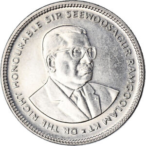 [#1072622] Coin, Mauritius, 20 Cents, 1990