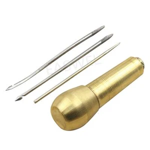 Kit Tool Sewing Shoe Repair Tool 1sets Sewing Tools Needle Awl Leather Craf H1 - Picture 1 of 3