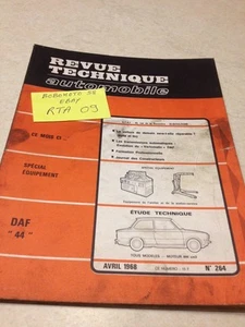 Revisione Tecnica Automobile DAF 44, Studio Variomatic Edizione 68 - Foto 1 di 11