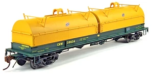 HO Scale Red Caboose #RR-32524-2 100-Ton Evans Coil Car C&NW #39604 - Picture 1 of 18