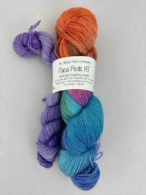 The Alpaca Yarn Paca Peds HT Sock Yarn Color 6301 Tahitian Treat Hand-Dyed - Image 1 of 4