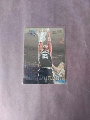 97-98 Stadium Club Tim Duncan Rookie Rc #201 Spurs - Image 1 of 2