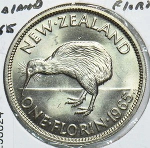 New Zealand 1965 Florin Kiwi bird 298824 combine shipping - Picture 1 of 2