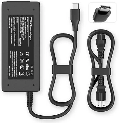 45W USB C Type C for Acer Chromebook Lenovo/HP/Asus/Samsung Power Laptop Charger - Image 1 of 4
