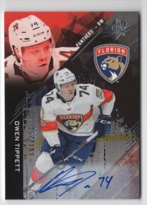 2017-18 SPX AUTO /199 Owen Tippett Auto Florida Panthers #R-OT