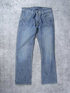 Levi's Jeans Herren 29x30 514 Straight Fit Blau Denim Hose Helle Waschung Unterteil - Bild 1 von 11