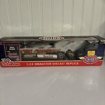 Racing Champions NHRA 1:24 Gary Scelzi Diecast Dragster réplica 2001 nuevo en caja Foto 1 de 4