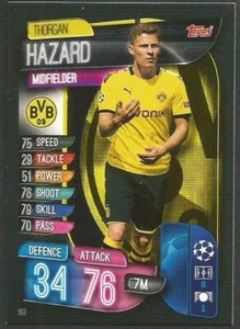 TOPPS CHAMPIONS LEAGUE MATCH ATTAX 2019-20-#193-BORUSSIA Dortmund-thorgan hazard - Imagen 1 de 1