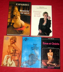 Littérature érotique. Lot bradé de 5 titres. - Picture 1 of 1