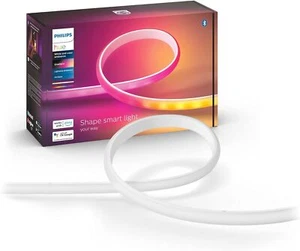 Philips Hue Indoor 6 Fuß Smart LED Lichtleiste Base Kit mit Stecker - Fließend - Bild 1 von 9