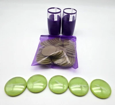 Juego de mesa Cranium Pop 5 2006 6 discos de puntuación de cráneo piezas de repuesto Foto 1 de 4