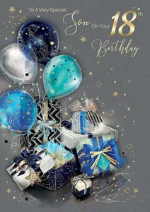 Son Milestone 18th Birthday Greeting Card - Sports Enthusiast - from the Stunnin - Picture 1 of 2