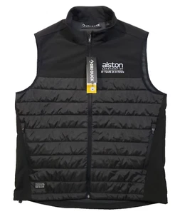 Dri Duck DDX Vest Men's Large Black Soft Shell Quilted Full Zip - Picture 1 of 9
