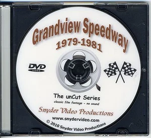 DVD Grandview Speedway 1979-1981 - producciones de video de Snyder - Imagen 1 de 1