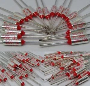 RY Sicherung Temperatur Thermo 250V 10A 155C 311F Axial 10 Ampere 155°C 311°F TF 155 - Bild 1 von 22