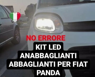 Luces LED para Fiat Panda 312 Lancia Ypsilon 6000K 7600 lúmenes Canbus sin error H4 Foto 1 de 3
