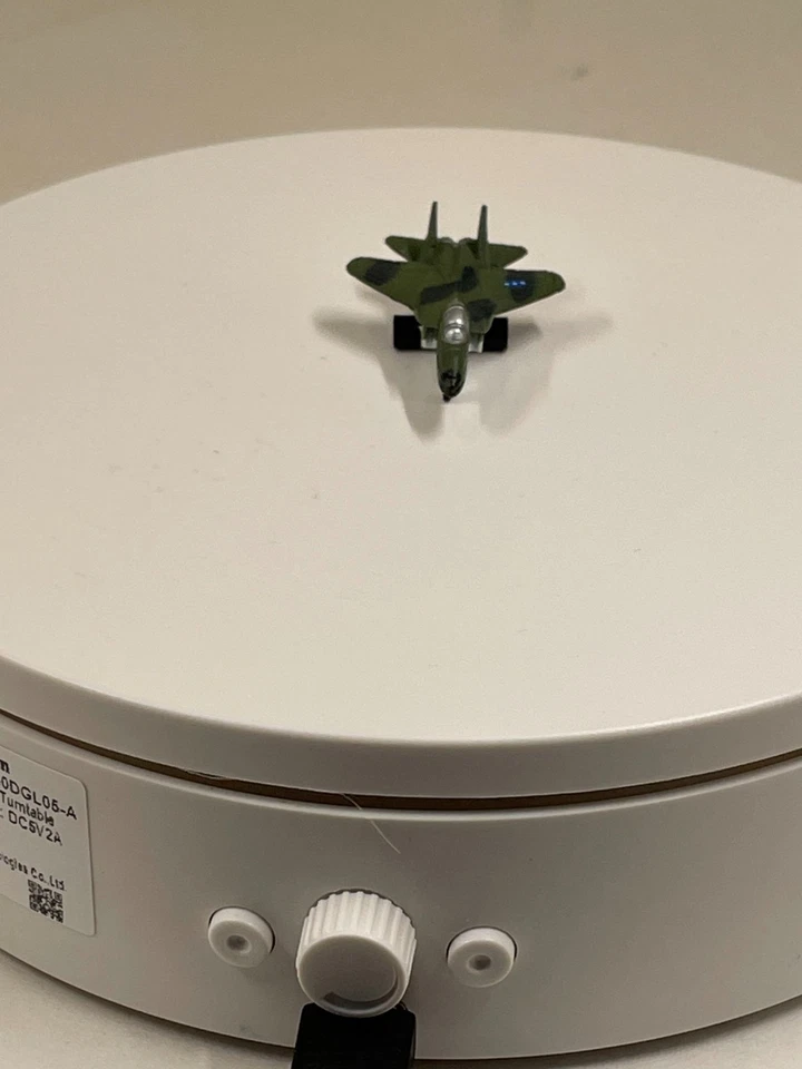 Vintage Micro Machines Military F-15 Eagle Mini Fighter Jet Green Camouflage - Image 1 of 4